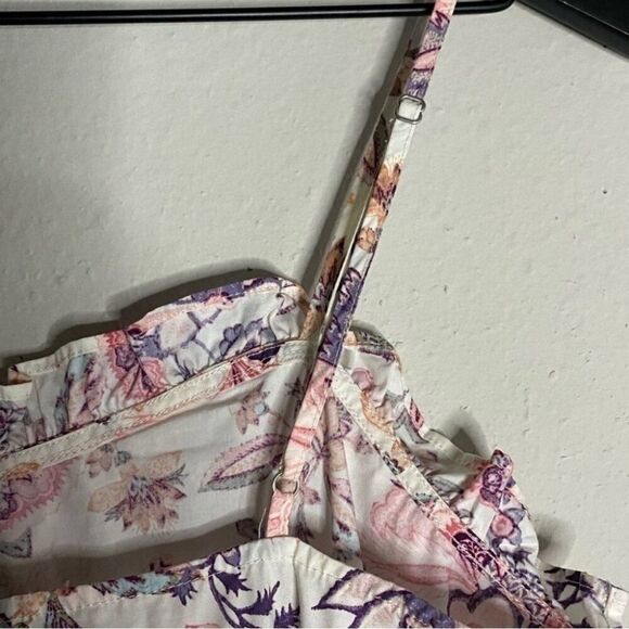 Who What Wear Tea Party Floral Midi Dress Size S - Picture 7 of 12